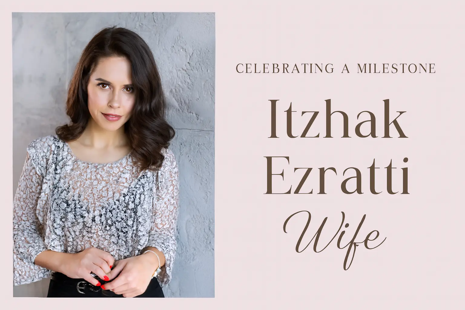 Itzhak Ezratti Wife
