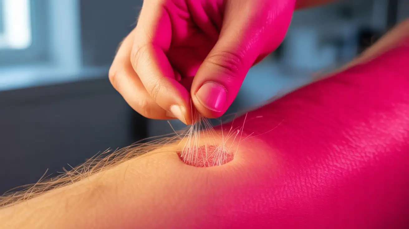 How to Get Fiberglass Out of Skin